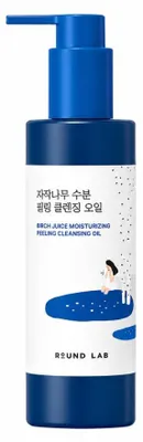 Produktbild von Round Lab - Birch Juice Moisturizing Peeling Cleansing Oil, 200ml