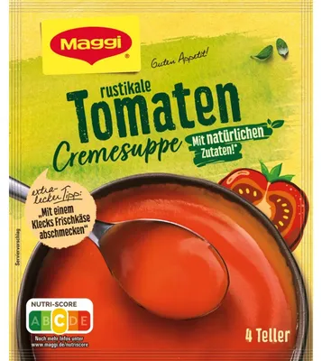 Produktbild von Maggi Guten Appetit Tomaten Cremesuppe mit natürlichen Zutaten 84g