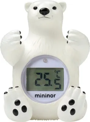 Image de Thermomètre de bain électronique Polar bear / Mininor