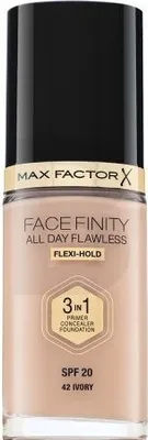 Obrázek produktu pro MAX FACTOR_Facefinity All Day Flawless 3in1 Foundation SPF20 podkład do twarzy 42 Ivory 30ml