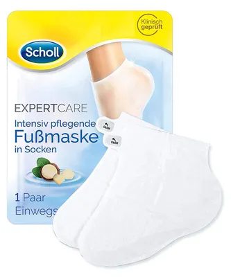 Immagine prodotto di Scholl - Pedi Mask Expert Care Foot Mask - Nourishing foot mask with macadam oil