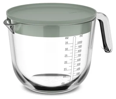 Productafbeelding van Mepal Chef It maatbeker, 1000 ml, met deksel, kleur: Nordic sage