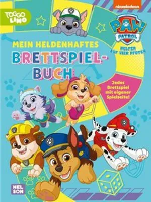 Produktbild von PAW Patrol Mitmachbuch: Mein heldenhaftes Brettspielbuch