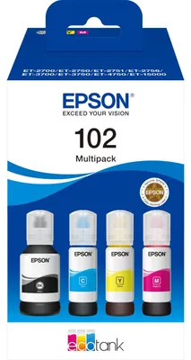 Produktbild von Epson EcoTank 4-colour Multipack T 102 T 03R6