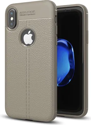 Immagine prodotto di Custodia protettiva per Apple iPhone X, cover, cornice, etui, colore grigio