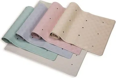 Obrázek produktu pro Gumová rohož do sprchy zelená 53 x 53 cm WI499 (jedna velikost) (jedna barva)