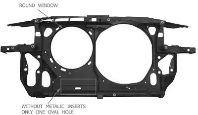Produktbild von DIEDERICHS 2246002 Schlossträger Frontmaske für VW PASSAT Variant (3B6) Frontverkleidung