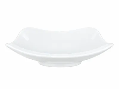 Produktbild von Seltmann Weiden Coup Fine Dining Coupschale eckig 17,5 x 17,5 cm weiß Porzellan Schale, Porzellan Schüssel M5384 - 17,5 x 17,5 cm