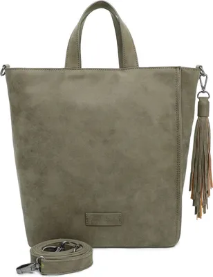 Produktbild von Fritzi aus Preußen Umhängetasche Handtasche Vintage Fritzi22 Tote Jungle grün