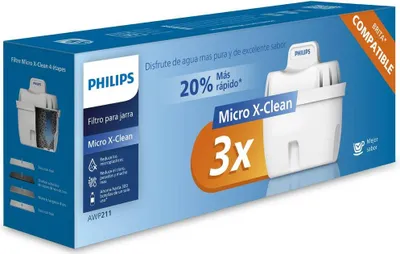 Obrázok produktu pre Cartouche filtre à eau Philips Pack de 3 filtres pour carafes filtrantes Philips gamme Mayflower