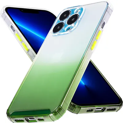 Immagine prodotto di Custodia a colori sfumati per iPhone 13 Pro Custodia protettiva per telefono cellulare Custodia per fotocamera