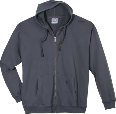 Produktbild von Ahorn Sportswear Kapuzen-Sweatjacke dunkelgrau XXL