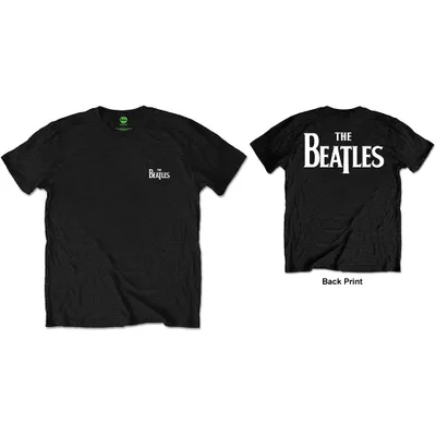 Produktbild von The Beatles Drop T Logo Black S T-Shirt