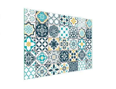 Image de Planche à découper en verre 40x30 Mosaïque