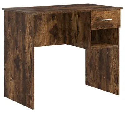 Productafbeelding van Bureau met Lade in Rookeik, 90 x 49 x 75 cm
