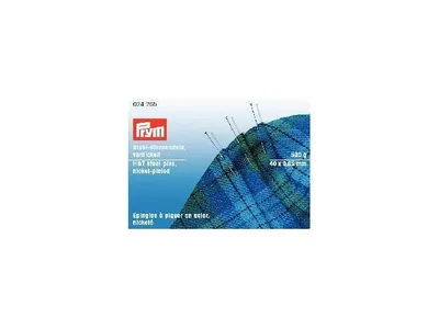 Produktbild von Prym Stecknadeln ST 0,80 x 40 mm silberfarbig