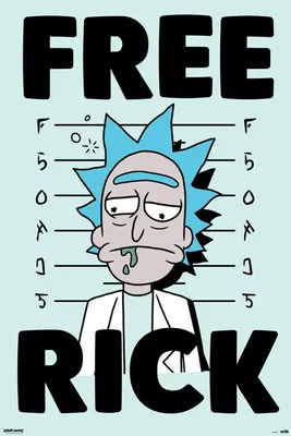 Image de Rick & Morty - Poster - Rick  + 1 Ü-Poster taille 61x91,5cm