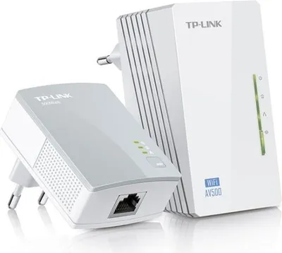 Zdjęcie produktu dla TP-Link TL-WPA4220 KIT, 300 Mbit/s, IEEE 802.11b, IEEE 802.11g, IEEE 802.11n, IEEE 802.3, IEEE 802.3u, Fast Ethernet, 10,100 Mbit/s, Wi-Fi 4 (802.11n), 802.11b, 802.11g, Wi-Fi 4 (802.11n)