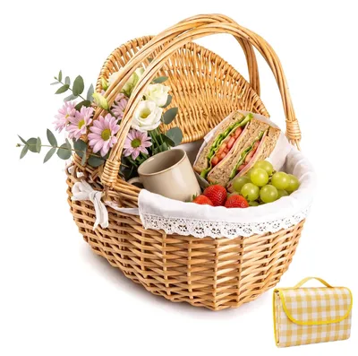Produktbild von Elzusha – Picknickkorb mit Decke für 2 Personen