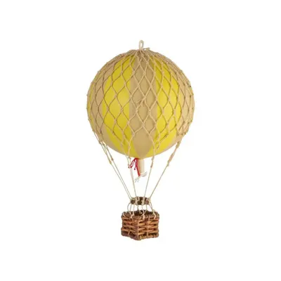 Image de Authentic Models Décoration à suspendre Floating in the Skies Yellow Double, ballon, rotin / papier / plastique, AP160DY