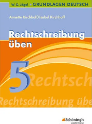 Obrázek produktu pro Grundlg. Deutsch. Rechtschr. üben 5. Schuljahr