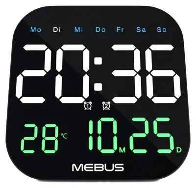 Imagen del producto de Reloj de pared digital Mebus, modelo 19855