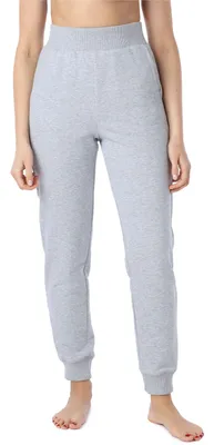 Produktbild von Bellivalini Sporthose Damen aus Baumwolle Jogginghose lang hohe Taille mit Taschen BLV50-209 (Melange, XS)