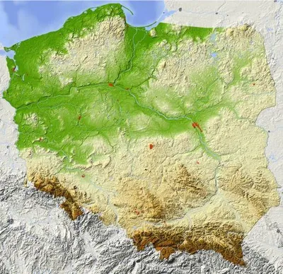 Produktbild von Magnetische selbstklebende Tafelkarte von Polen mit Reisemagneten