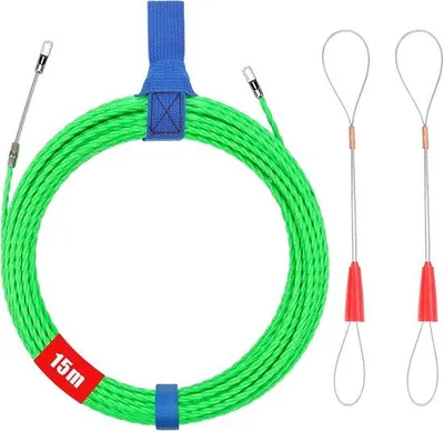 Produktbild von Kabeltrekhulp mit 2 Leitern - 15 m