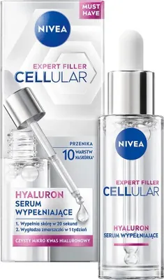 Produktbild von Nivea Cellular Expert Filler Hyaluron serum wypełniające, 30 ml