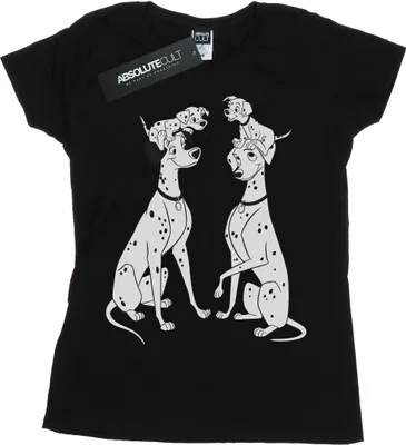 Produktbild von Disney - "101 Dalmatians" T-Shirt für Damen BI14745 (L) (Schwarz)
