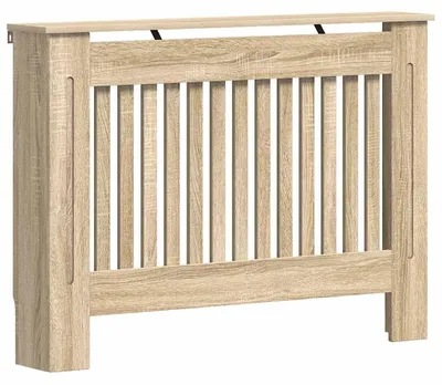 Produktbild von vidaXL Heizkörperverkleidung 112x19x81,5 cm Holzwerkstoff