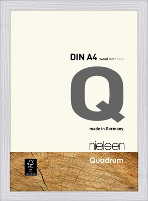 Zdjęcie produktu dla Ramka na zdjęcia Nielsen Holz Quadrum, śnieżnobiała, 21 x 29,7 cm