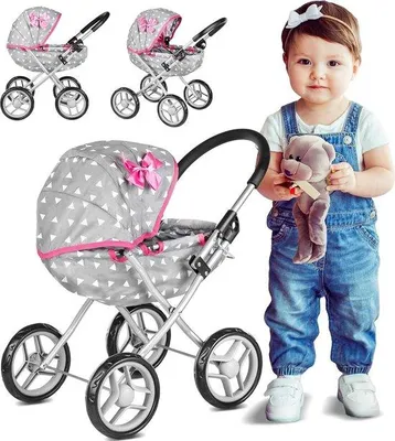 Produktbild von Moderne Babywagen Spielzeug 54cm KP0260S
