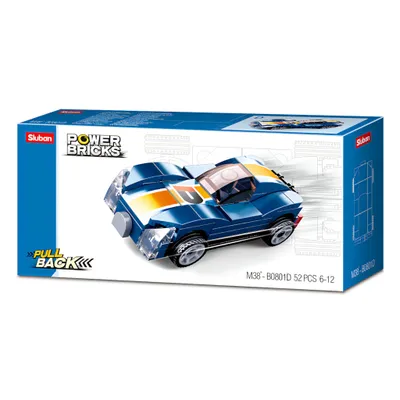 Obrázok produktu pre Sluban Naťahovacie auto Blue Monster