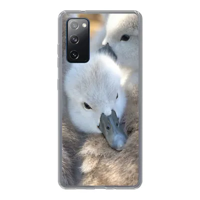 Produktbild von MuchoWow® Handyhülle Schutzhülle Hülle für Samsung Galaxy S20 FE Schwäne - Licht - Küken Silikon Softcase Handy Hülle - Abdeckung