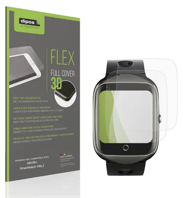 Immagine prodotto di 2x Pellicola protettiva opaca per ABUBU SmartWatch PBL2 Protezione Antiurto Anti-Shock