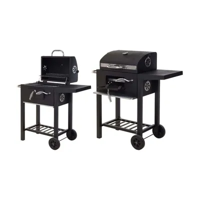 Image de Barbecue Charbon Vaggan Cuisson Optimale Avec Couvercle - Vaggan
