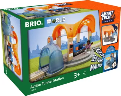 Produktbild von Smart Tech Sound Bahnhof mit Action Tunnel BRIO 63397300