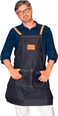 Produktbild von Friseurschürze Jeans 75X65 Eurostil