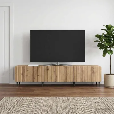 Obrázek produktu pro vidaXL TV skříňka Artisan dub 147 x 34,5 x 32 cm dřevotřísková deska