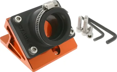 Produktbild von Ansaugkrümmer und Steigrohr D. 34,5 für PWK VHST MINARELLI horizontal.