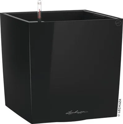 Obrázek produktu pro LECHUZA CUBE 40, Květináč, Volně stojící, Polypropylen (PP), Černá, Vnitřní, Černá
