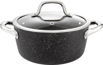 Obrázek produktu pro Tescoma Kastrol PRESIDENT Stone s poklicí ø 20 cm, 2,5 l