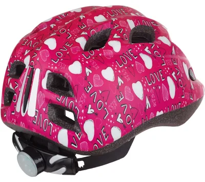 Immagine prodotto di Casco per bambini POLISPORT Junior Love con LED Taglia S 52/56 cm