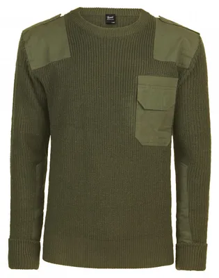 Produktbild von Brandit MILITARY Army Crewneck Pullover Sweater oliv - XXL