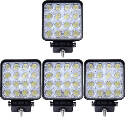 Immagine prodotto di Greenmigo 4 pezzi impermeabile 67IP LED 48W faretto lavoro luce lavoro luce nebbia - trattore - escavatore luce nebbia