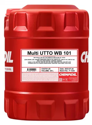 Produktbild von CHEMPIOIL CH2701-20 Multi UTTO Getriebeöl 20L