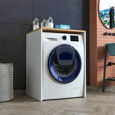 Productafbeelding van Skye Decor, wasmachinekast, 65x90x60 cm, Atlantische den, 100% melamine