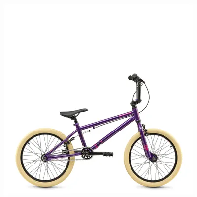 Produktbild von 20 Zoll BMX-Kinderfahrrad S'COOL XtriX 40, 1 Gang, V-Brake, Aluminiumrahmen, Purple/Fuchsia, 115–130 cm ab 6 J.